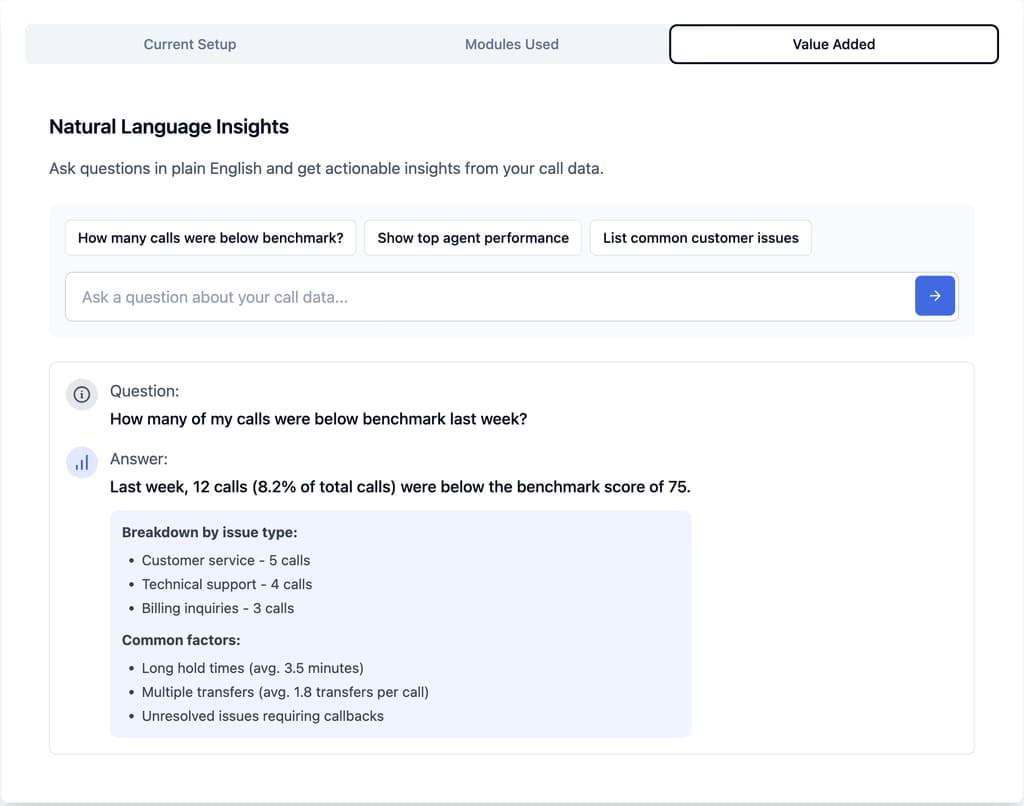 Natural Language Insights